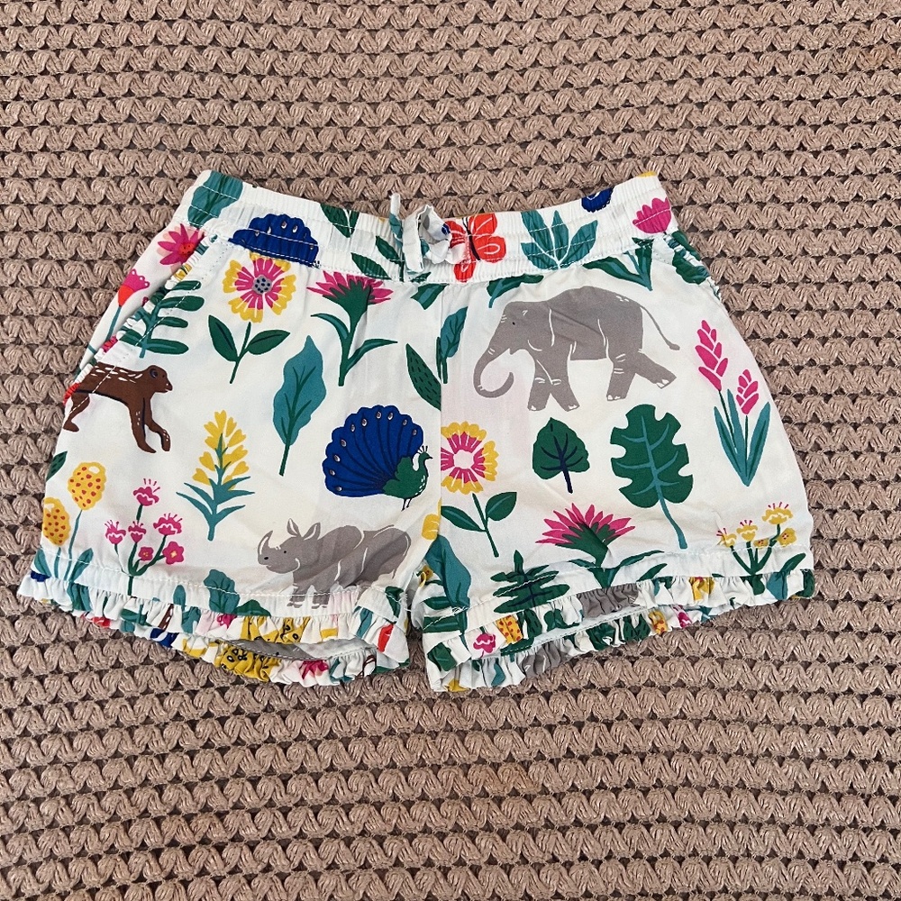 Mini Boden Frill Hem Shorts. Size 4 Excellent Condition